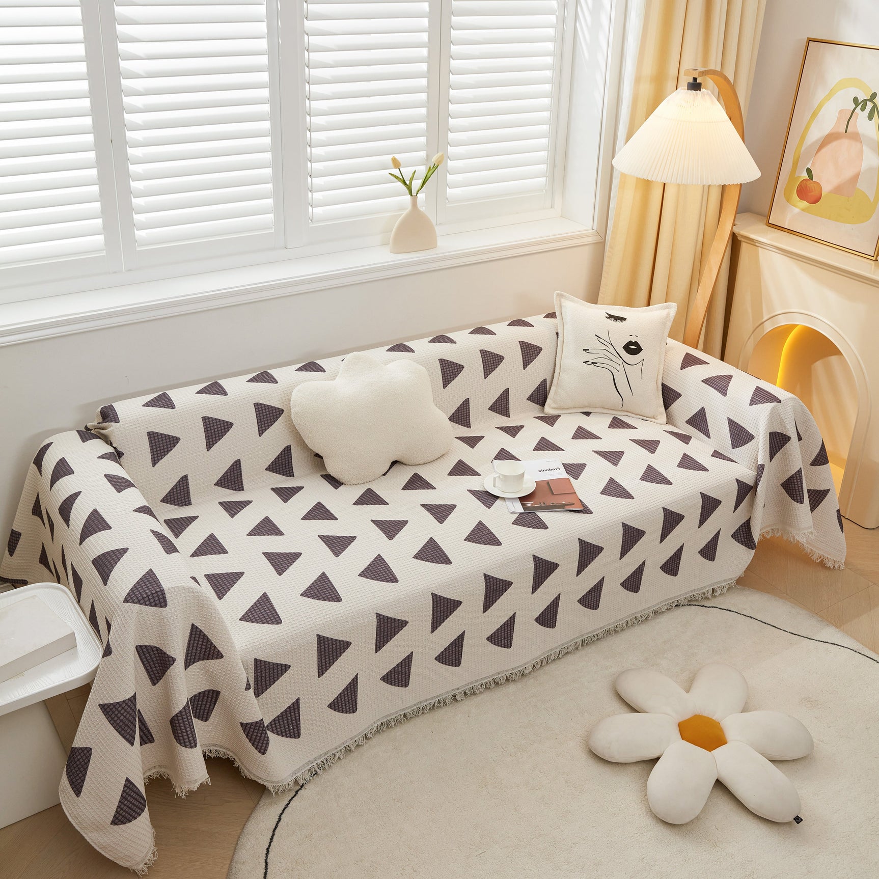 High-Quality Fabric Non-Slip Sofa Cover Throw, Throw Blankets for Couch, Furniture Covers for Pets - Ornate Home