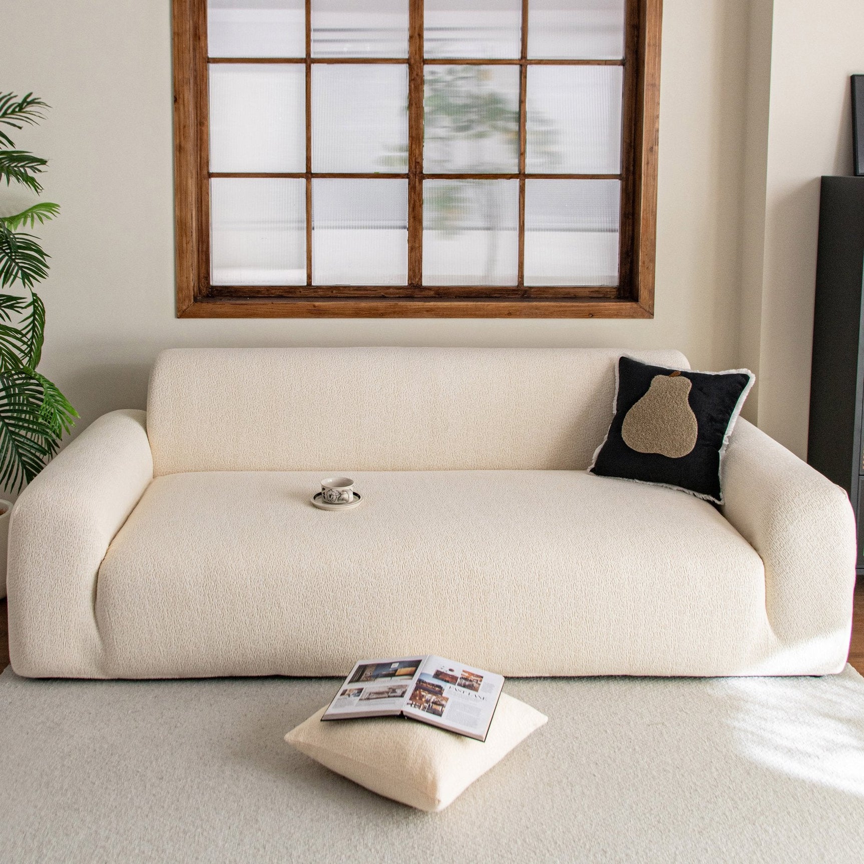 High Stretch Sofa Slipcover, Non Slip Couch Sofa Cover Washable Furniture Protector - Ornate Home