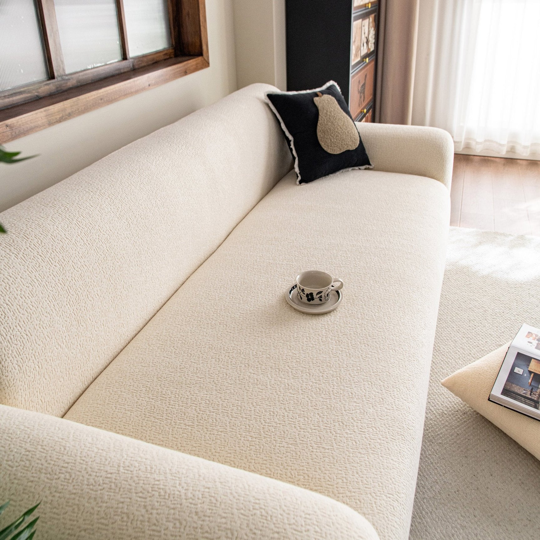 High Stretch Sofa Slipcover, Non Slip Couch Sofa Cover Washable Furniture Protector - Ornate Home