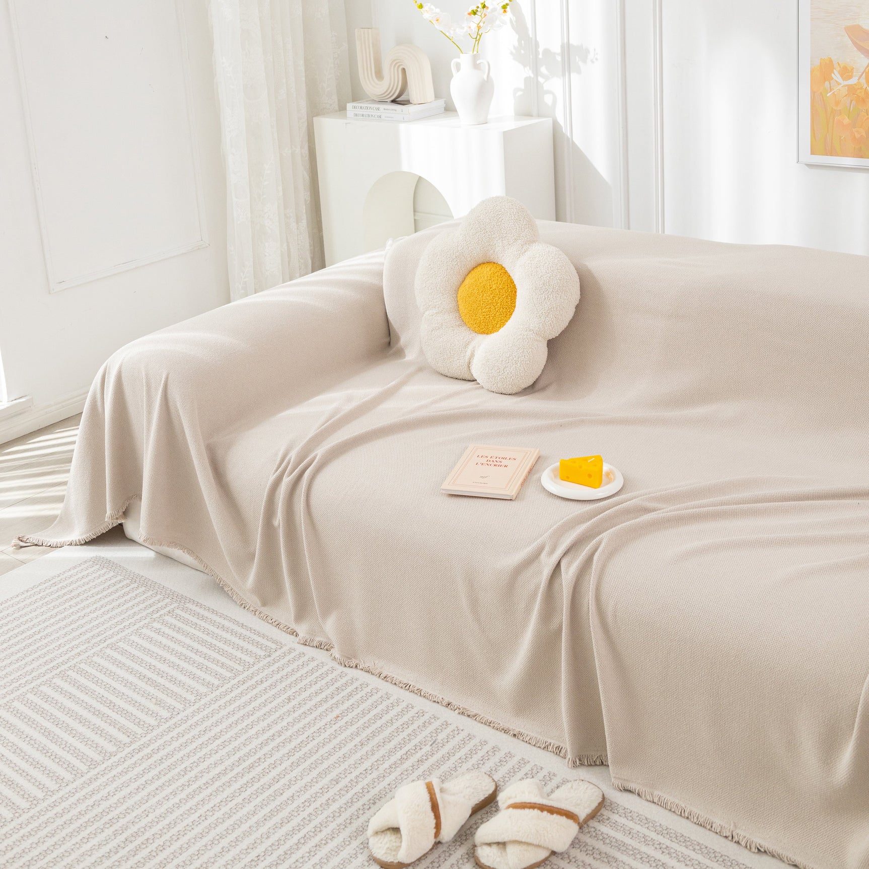 High-Tech Fabric Splash-Resistant Pet Furniture Covers for Sectionals, Dustproof Blanket for Couch - Ornate Home