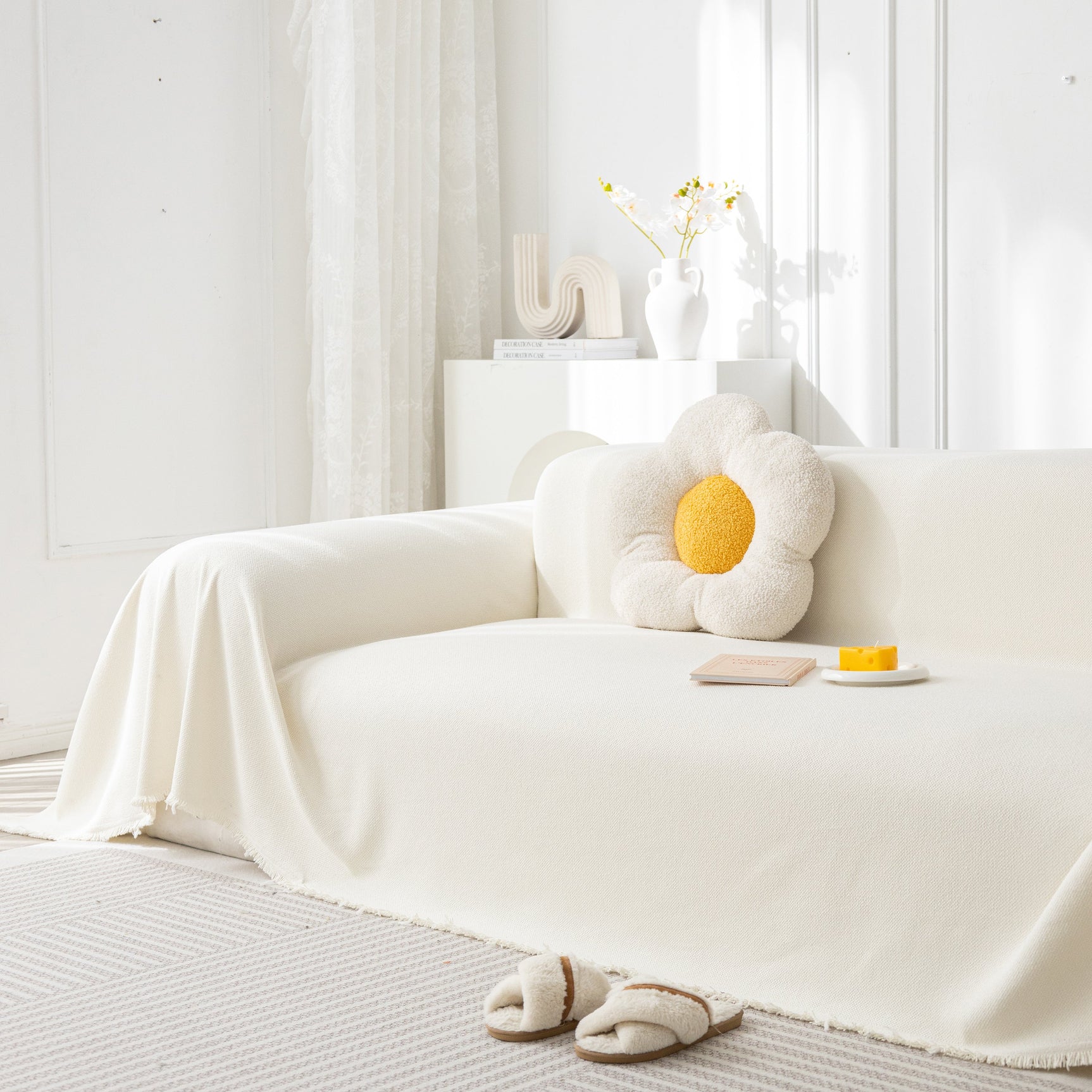 High-Tech Fabric Splash-Resistant Pet Furniture Covers for Sectionals, Dustproof Blanket for Couch - Ornate Home