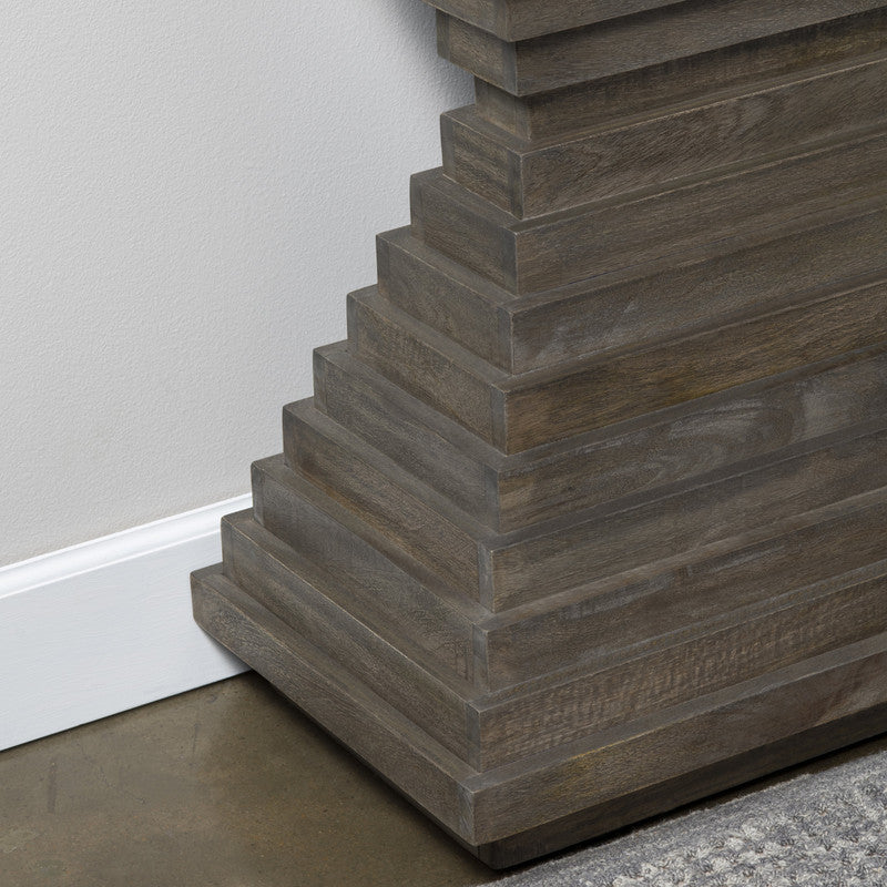Highland Park Brown/Gray Console Table - Ornate Home