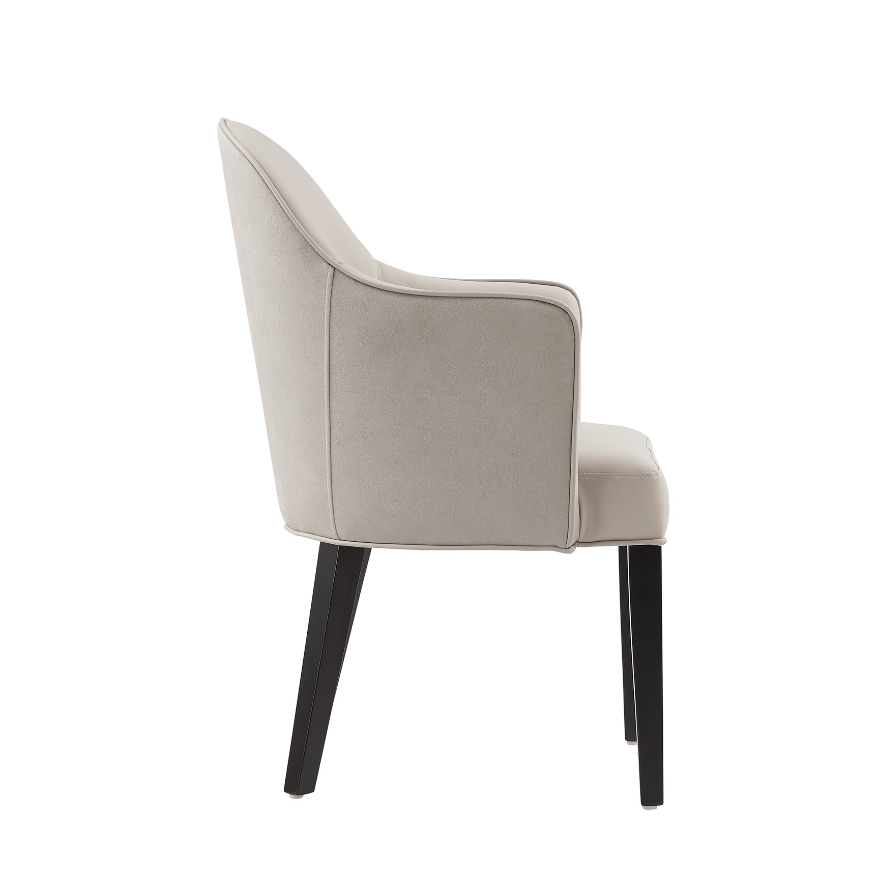 Hillman Dining Armchair 2.0 in Light Grey - Ornate Home