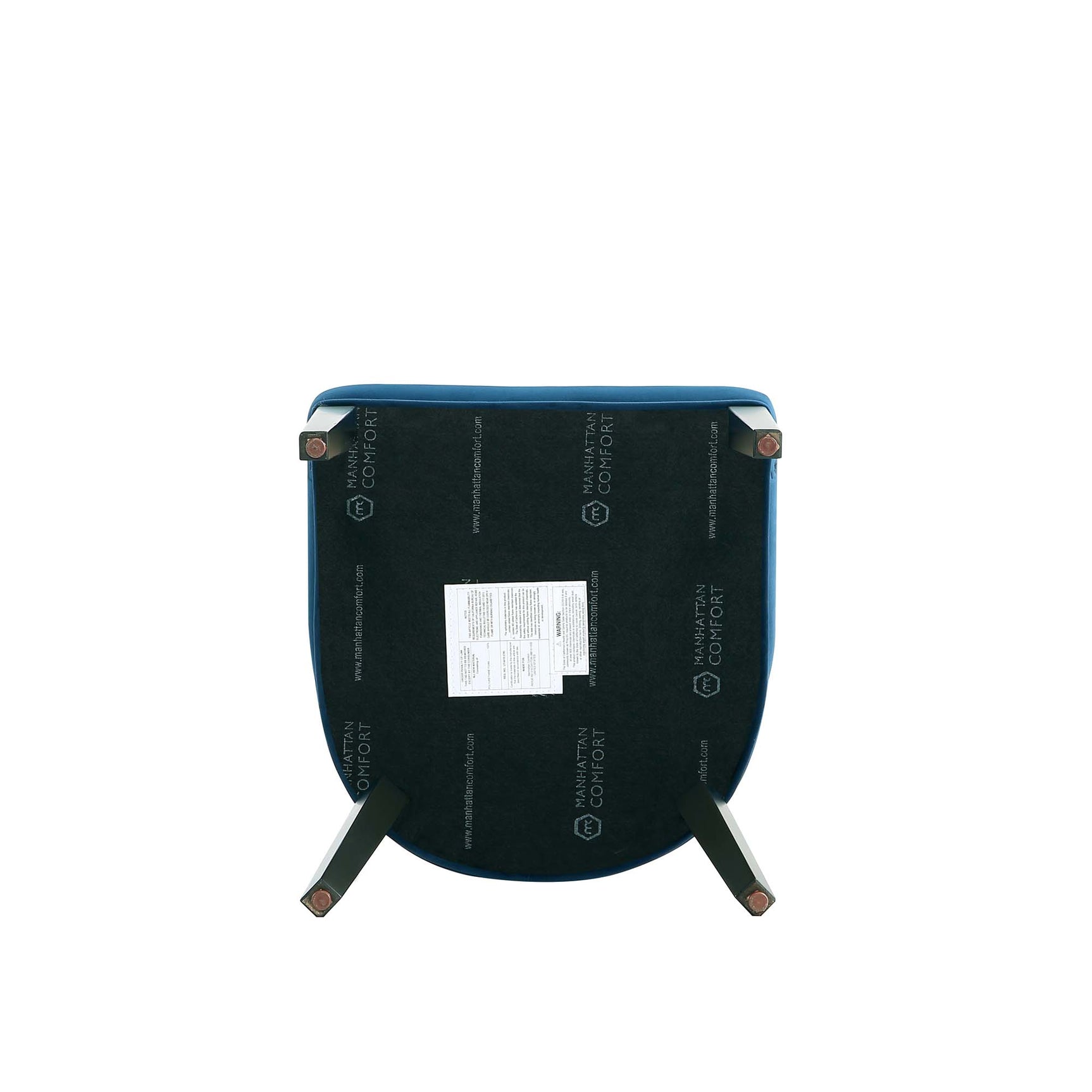 Hillman Dining Side and Arm Chairs in Light Blue - Set of 8 - Ornate Home