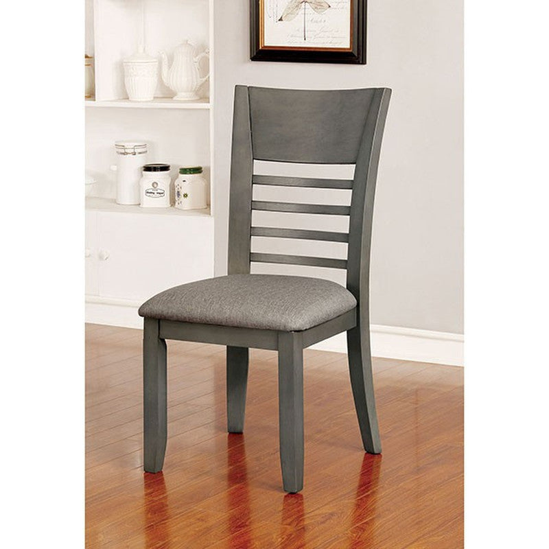 Hillsview Gray Side Chair (Set of 2) - Ornate Home