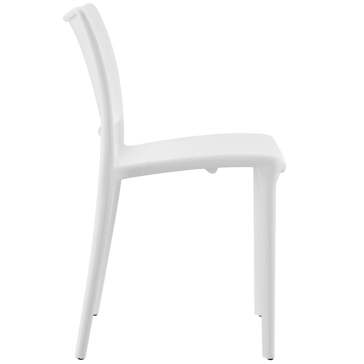 Hipster White Dining Side Chair (Set of 4) - Ornate Home