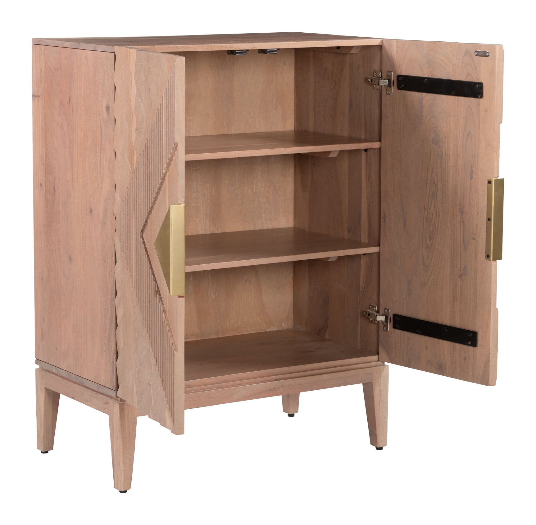 Hira Natural Cabinet - Ornate Home