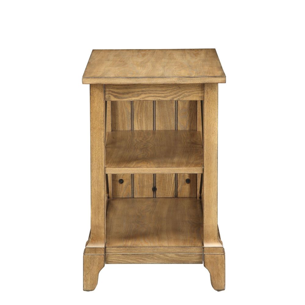 Hiroko Oak End Table - Ornate Home