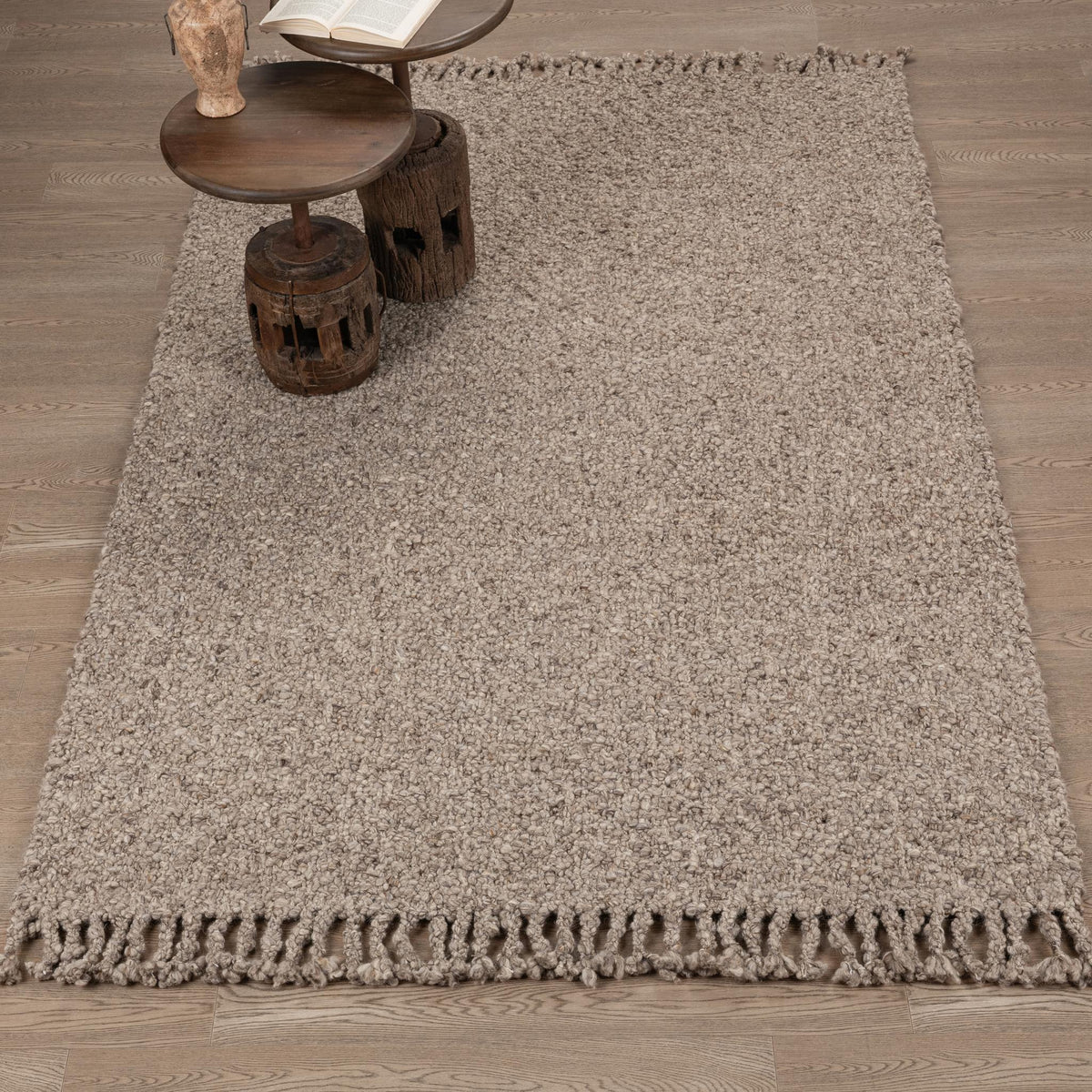 Hobbs Mink Brown 8'x10' Rug