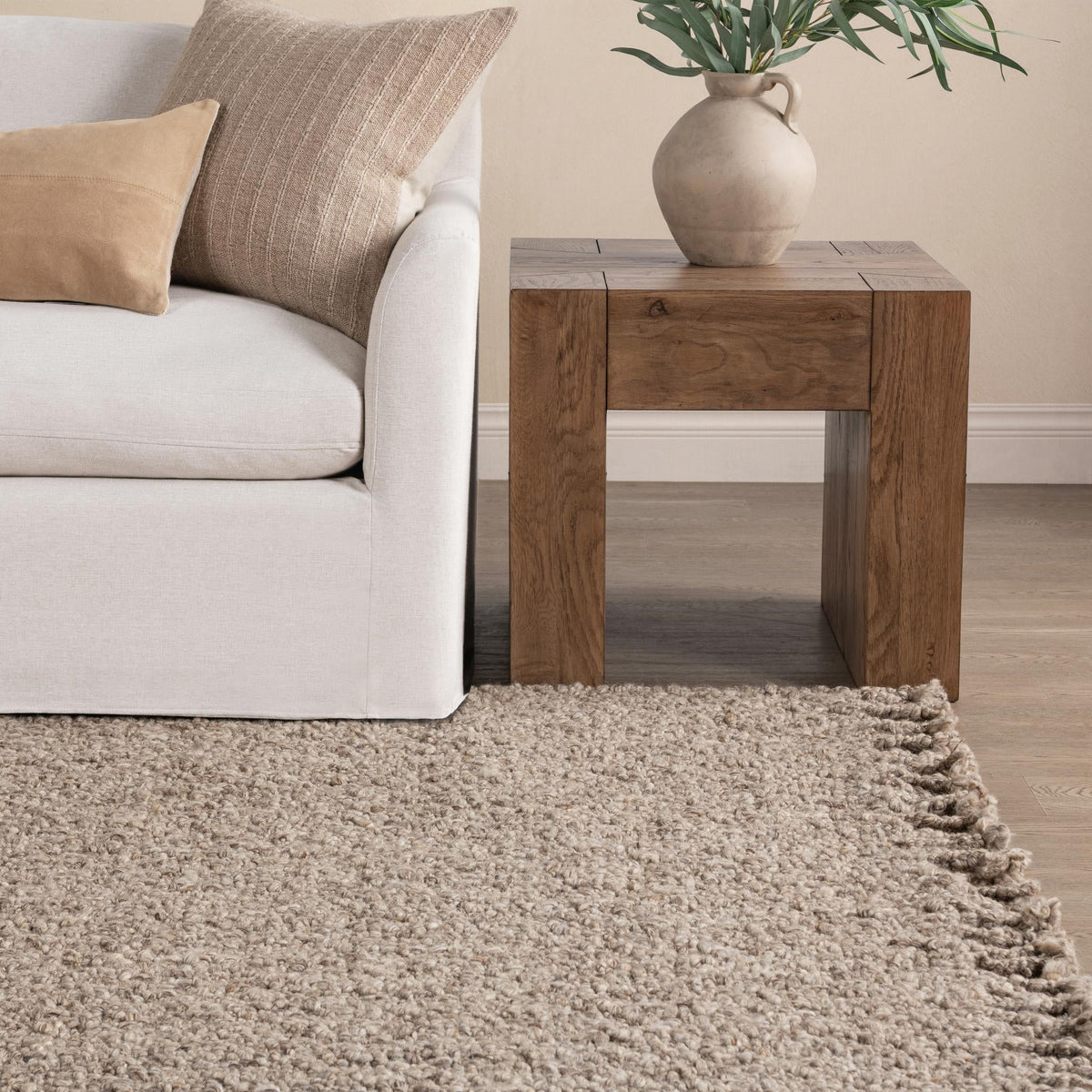 Hobbs Mink Brown 9'x12' Rug