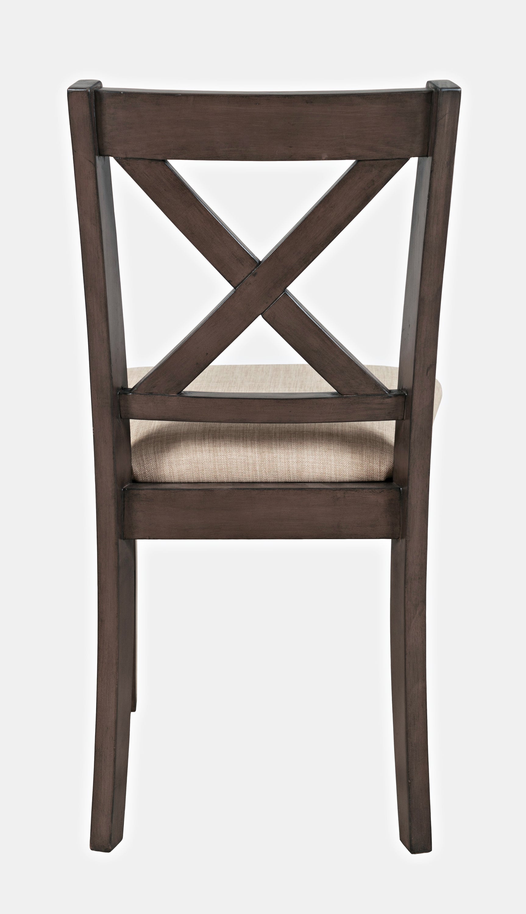 Hobson Grey X Back Chair - Ornate Home