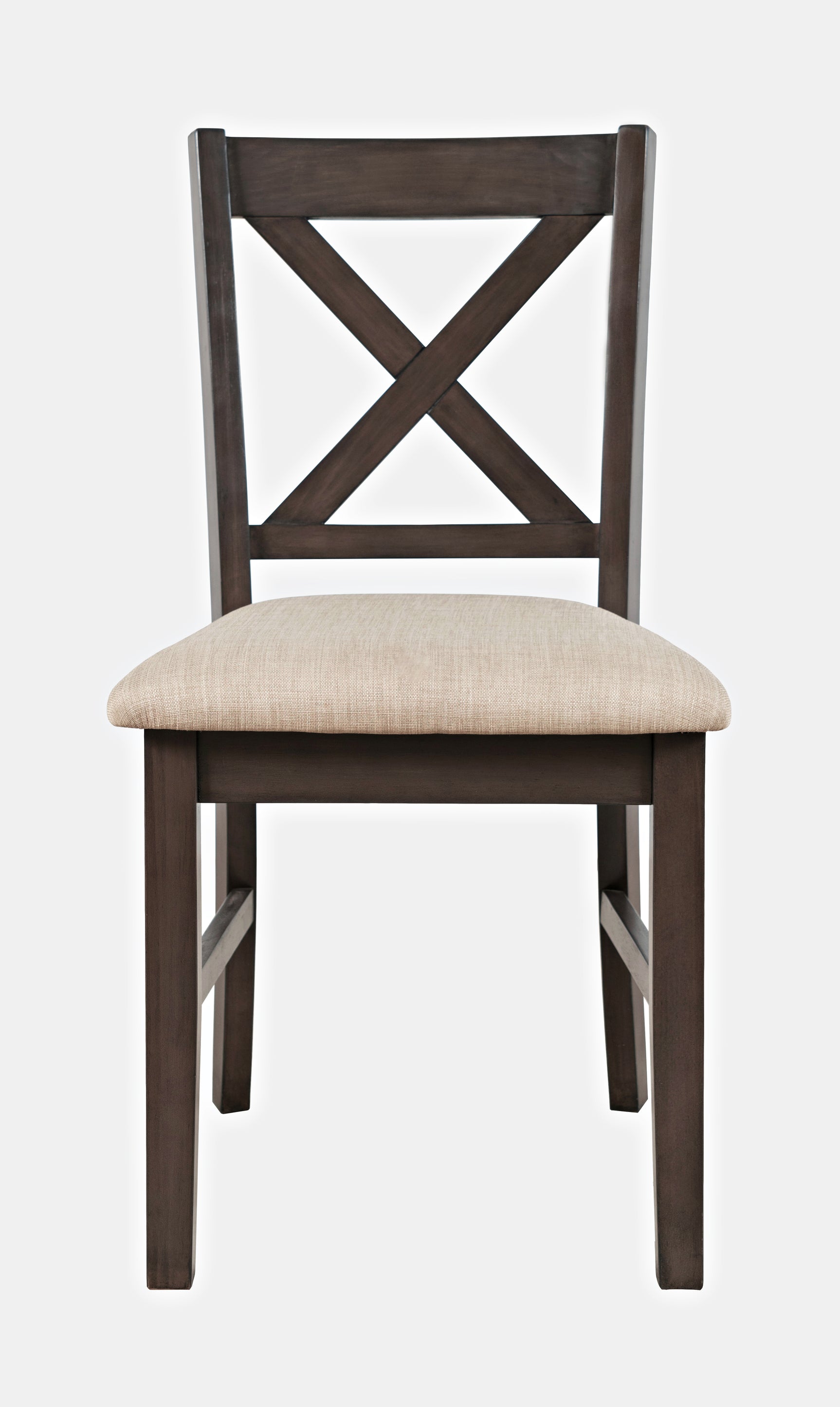 Hobson Grey X Back Chair - Ornate Home