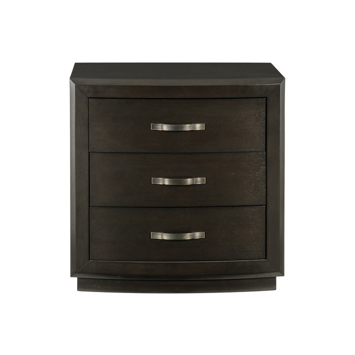 Hodgin Dark Charcoal Nightstand - Ornate Home