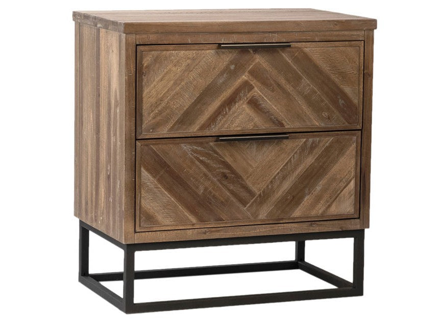 Holbrook Brown Nightstand - Ornate Home
