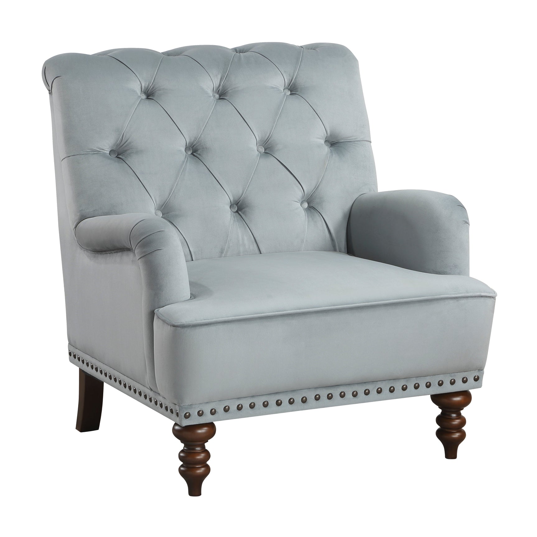 Holland Park Gray Accent Chair - Ornate Home