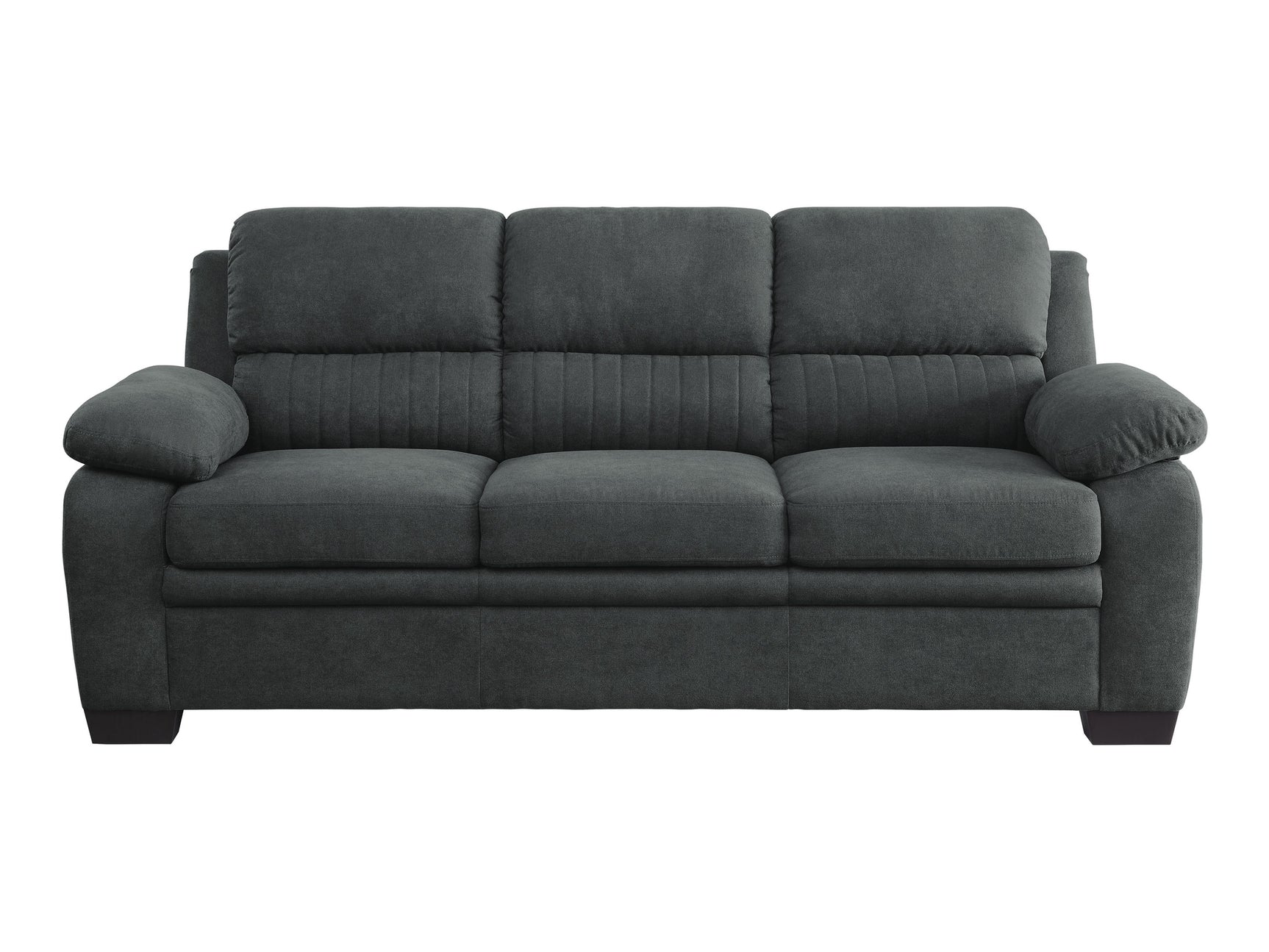 Holleman Dark Gray Sofa - Ornate Home