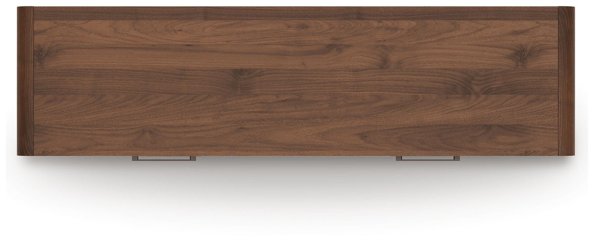 Hollinaze Walnut Brown Dresser - Ornate Home