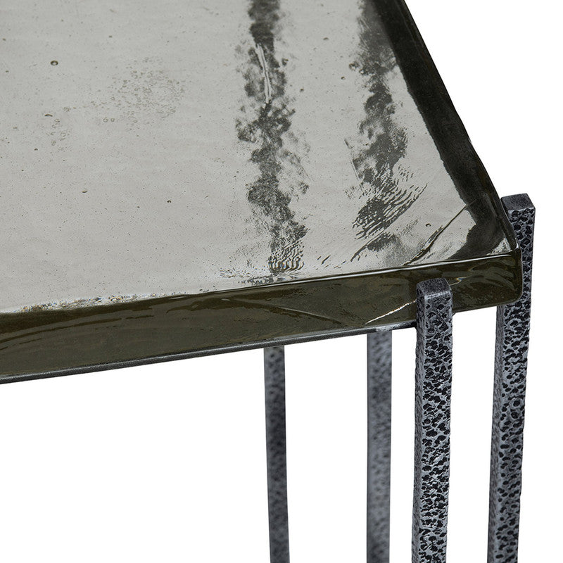 Hollis Gray Accent Table - Ornate Home