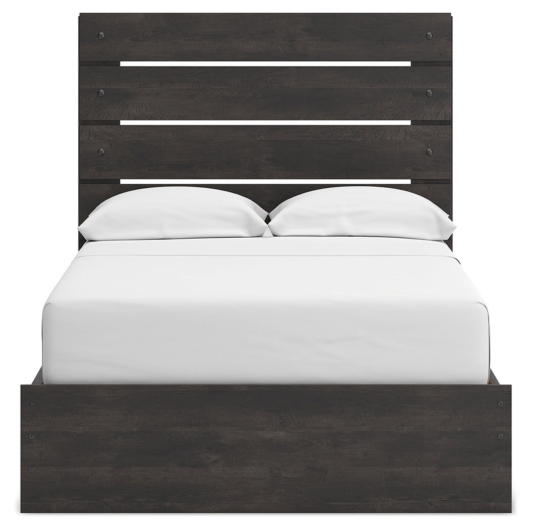 Hollivern Dark Gray Full Panel Youth Bed w/Storage (Online Special Price) - Ornate Home