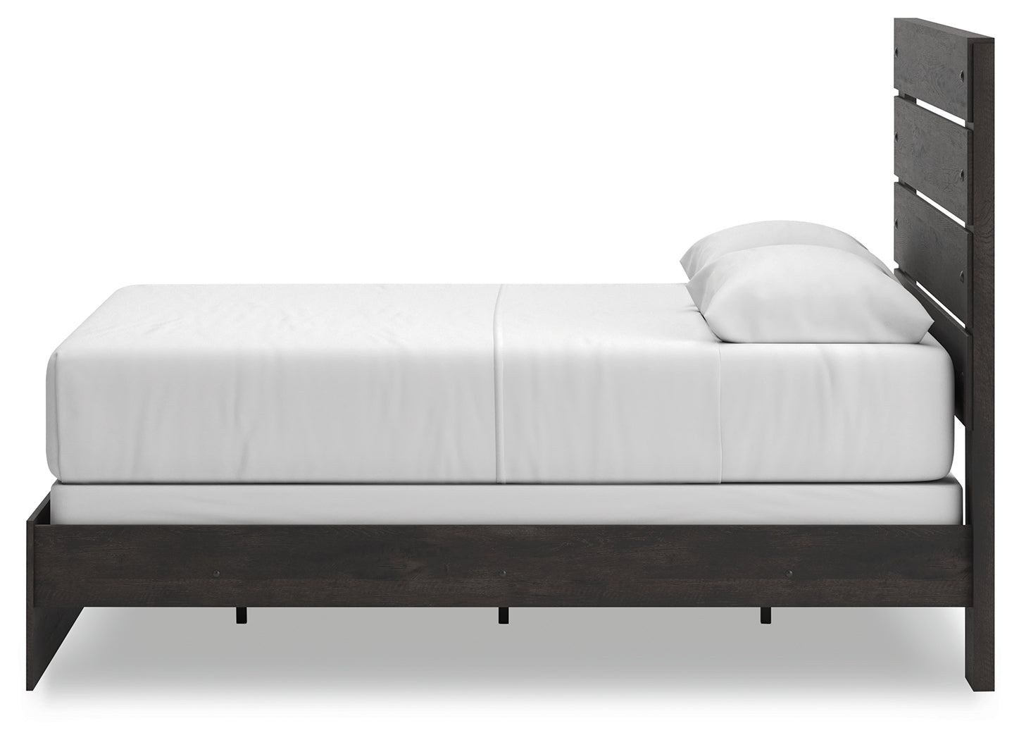 Hollivern Dark Gray Queen Panel Bed, Dresser and Mirror (Online Special Price) - Ornate Home
