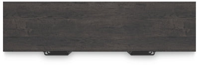 Hollivern Dark Gray Six Drawer Dresser - Ornate Home