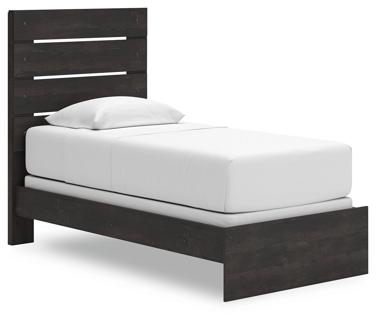 Hollivern Dark Gray Twin Panel Youth Bed (Online Special Price) - Ornate Home