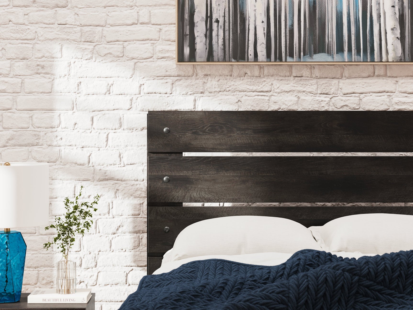 Hollivern Dark Gray Twin Panel Youth Bed (Online Special Price) - Ornate Home