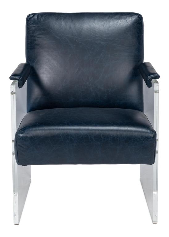 Holloway Blue Armchair - Ornate Home