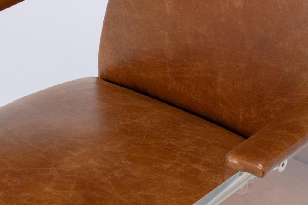 Holloway Brown Leather Armchair - Ornate Home