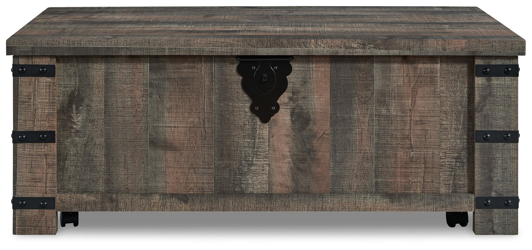 Hollum Rustic Brown Lift-top Coffee Table and 2 End Tables (Online Special Price) - Ornate Home