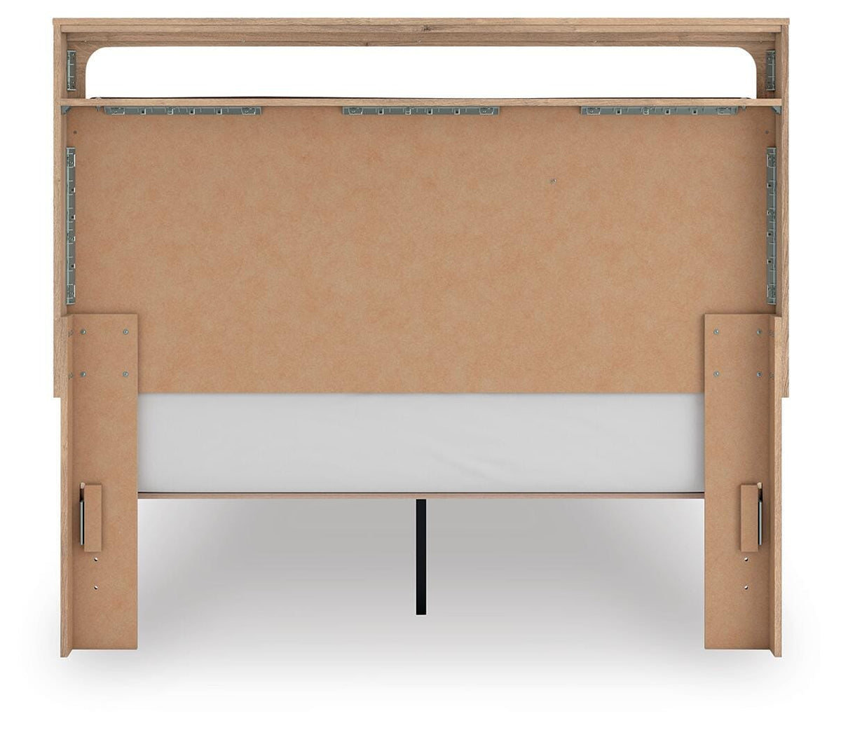 Hollymount Tan Queen Upholstered Platform Bed - Ornate Home