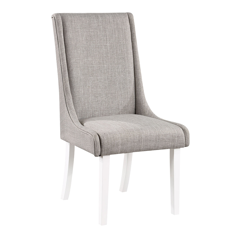 Hollyn Gray Side Chair (Set of 2) - Ornate Home
