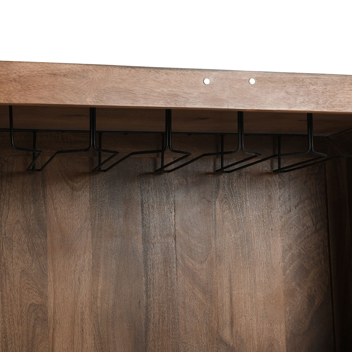 Holmes Artisan Brown Bar Cabinet - Ornate Home