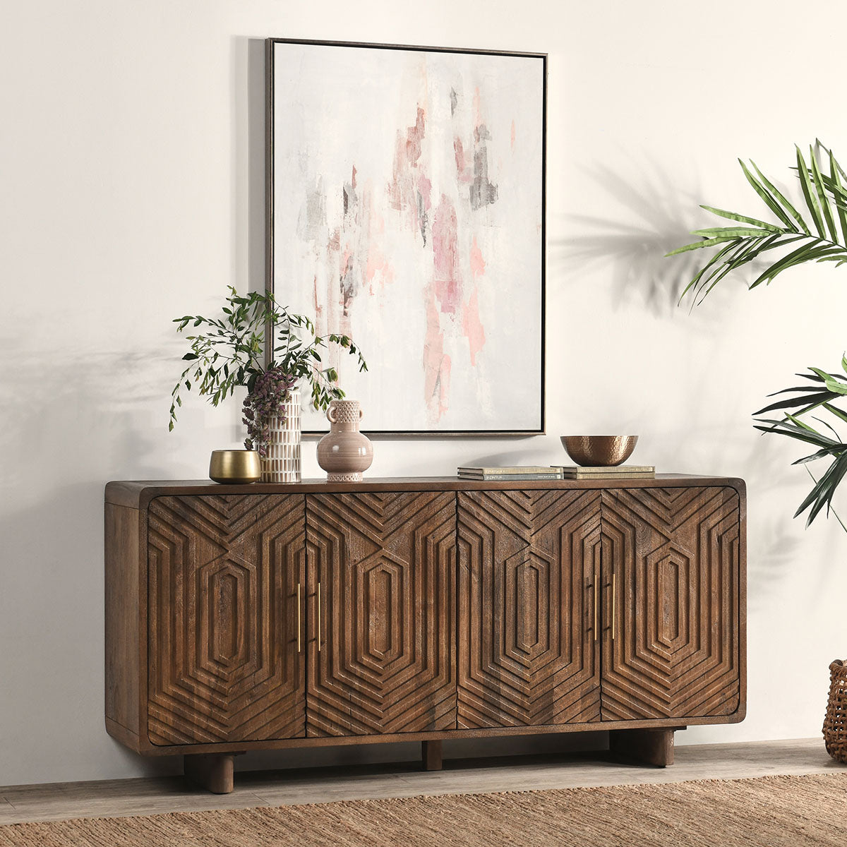 Holmes Artisan Brown Sideboard - Ornate Home