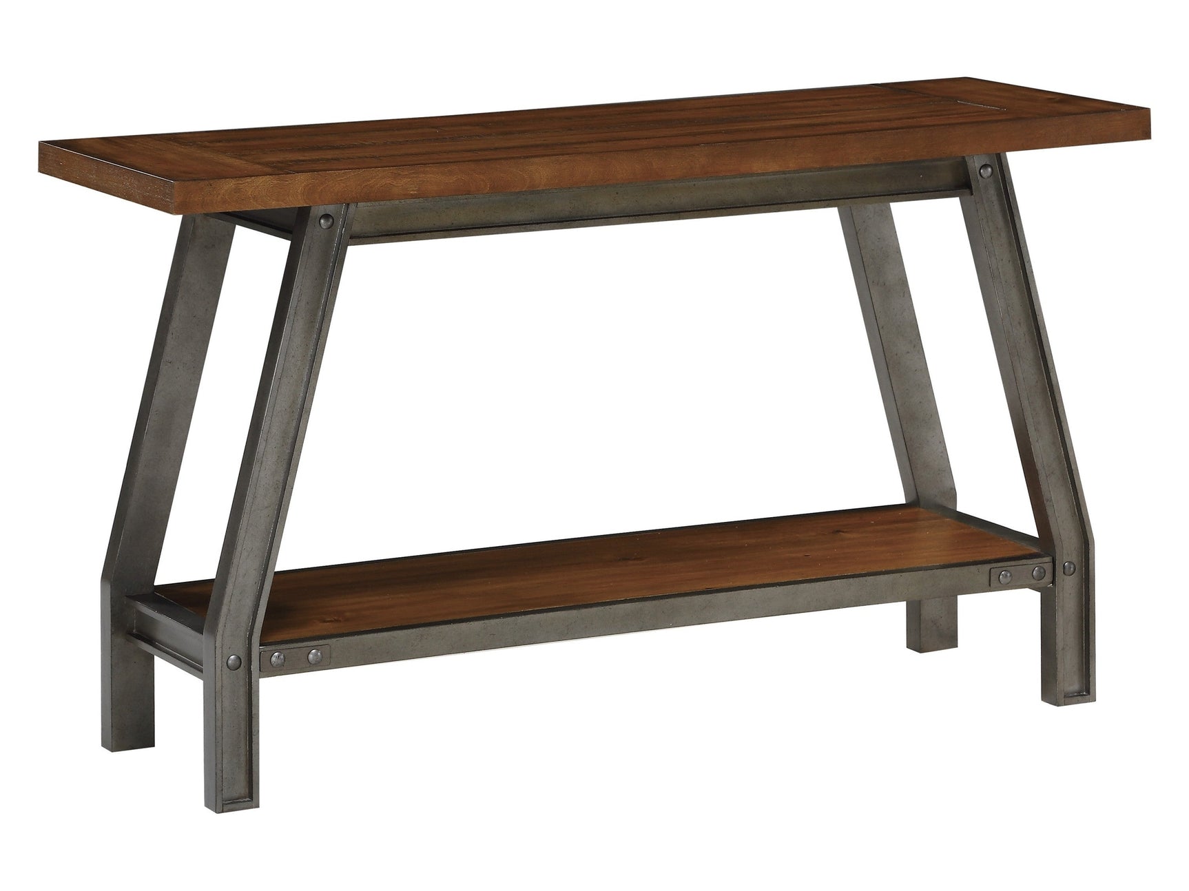 Holverson Brown Sofa Table - Ornate Home