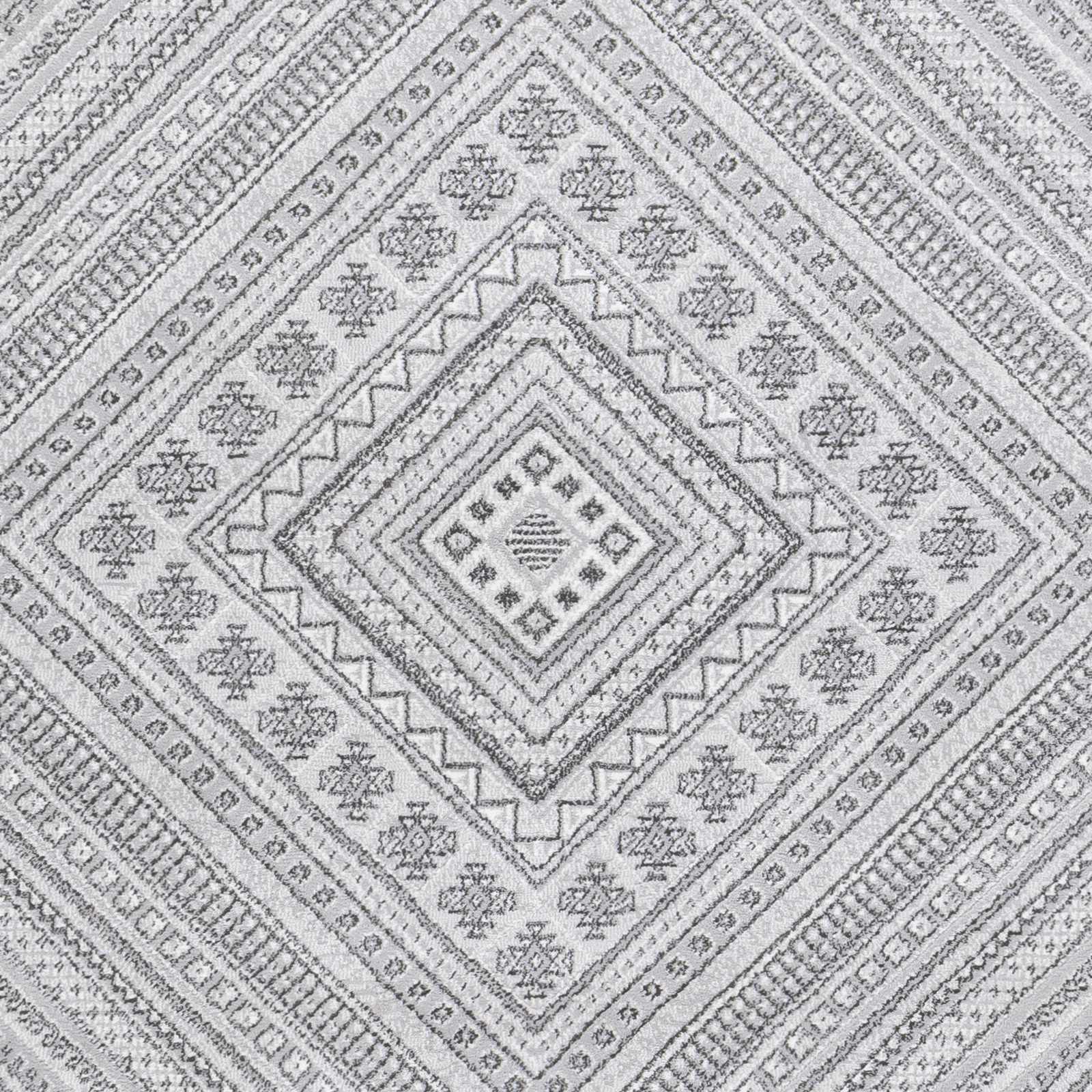 Holytown 5x7 Gray Geometric Rug - Clearance - Ornate Home