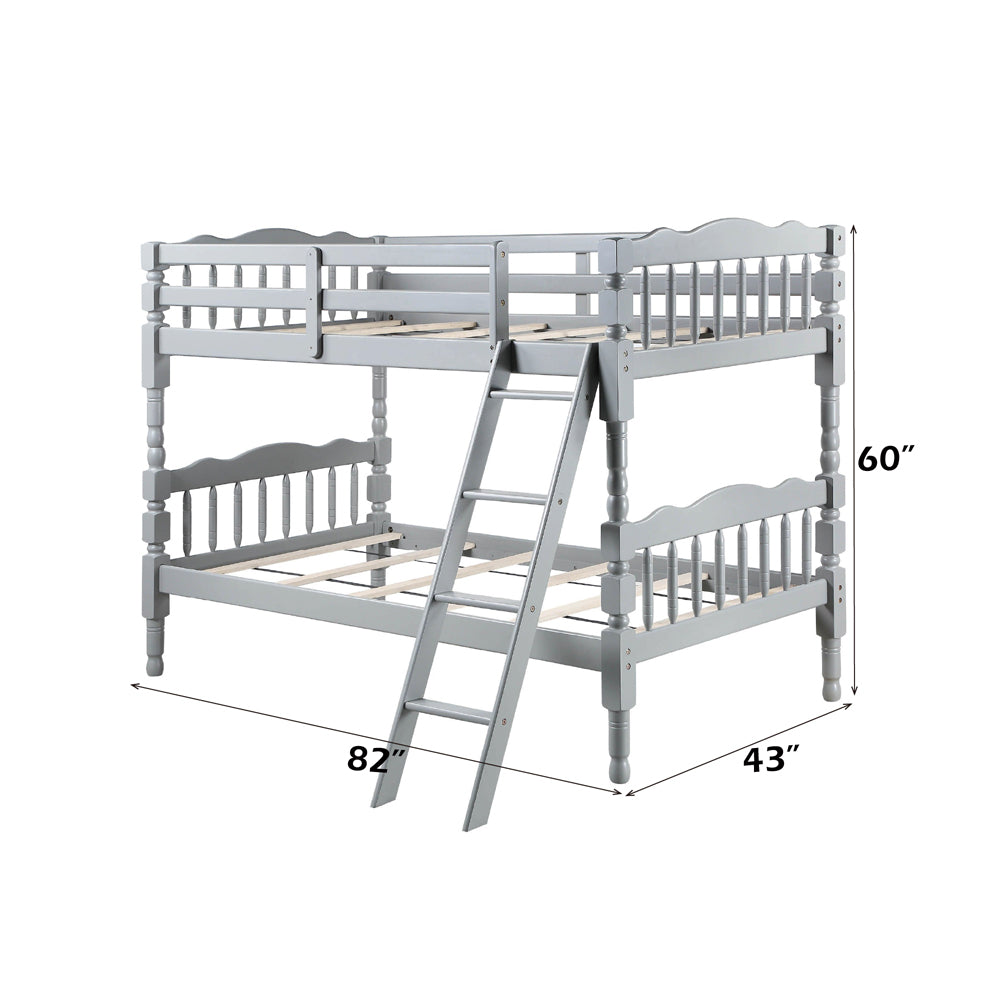 Homestead Gray Bunk Bed - Ornate Home