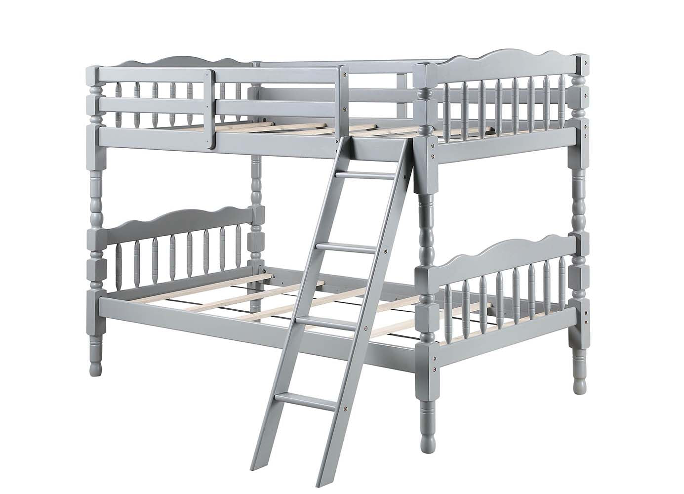 Homestead Gray Bunk Bed - Ornate Home