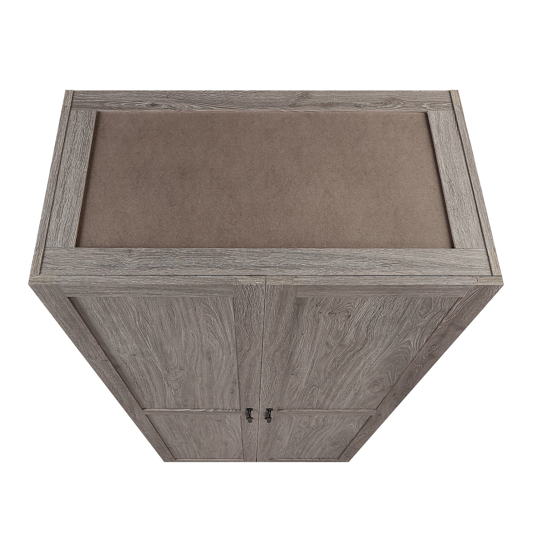 Hopkins Storage Closet 2.0 in Grey - Ornate Home