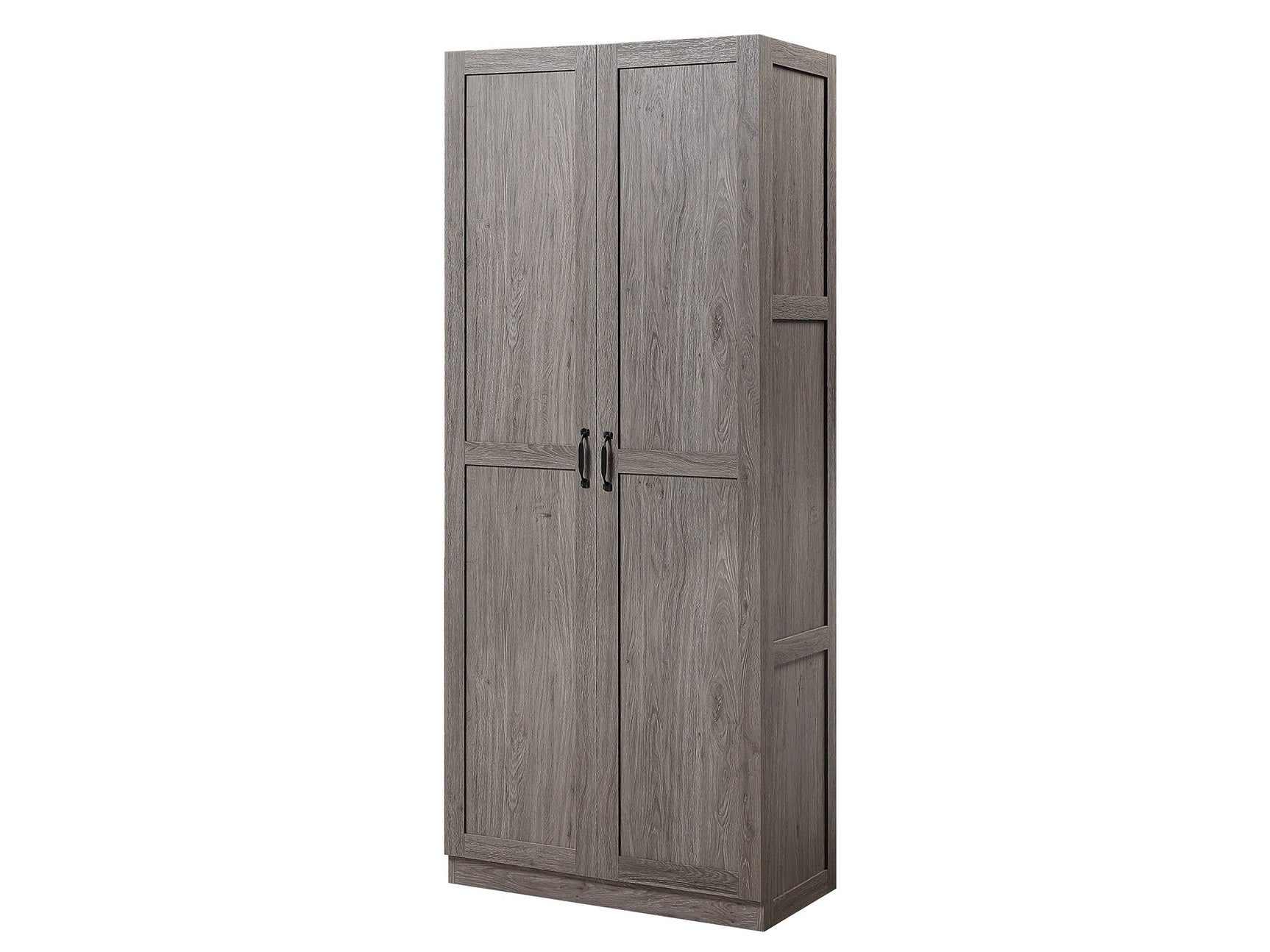 Hopkins Storage Closet 3.0 in Grey - Ornate Home