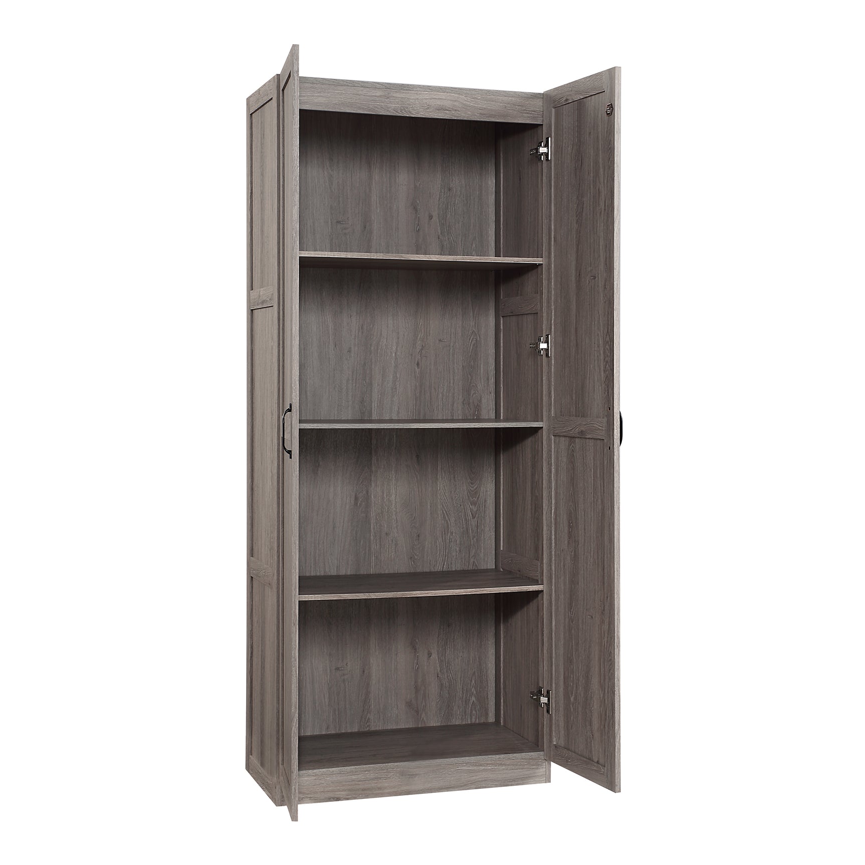Hopkins Storage Closet 3.0 in Grey - Ornate Home