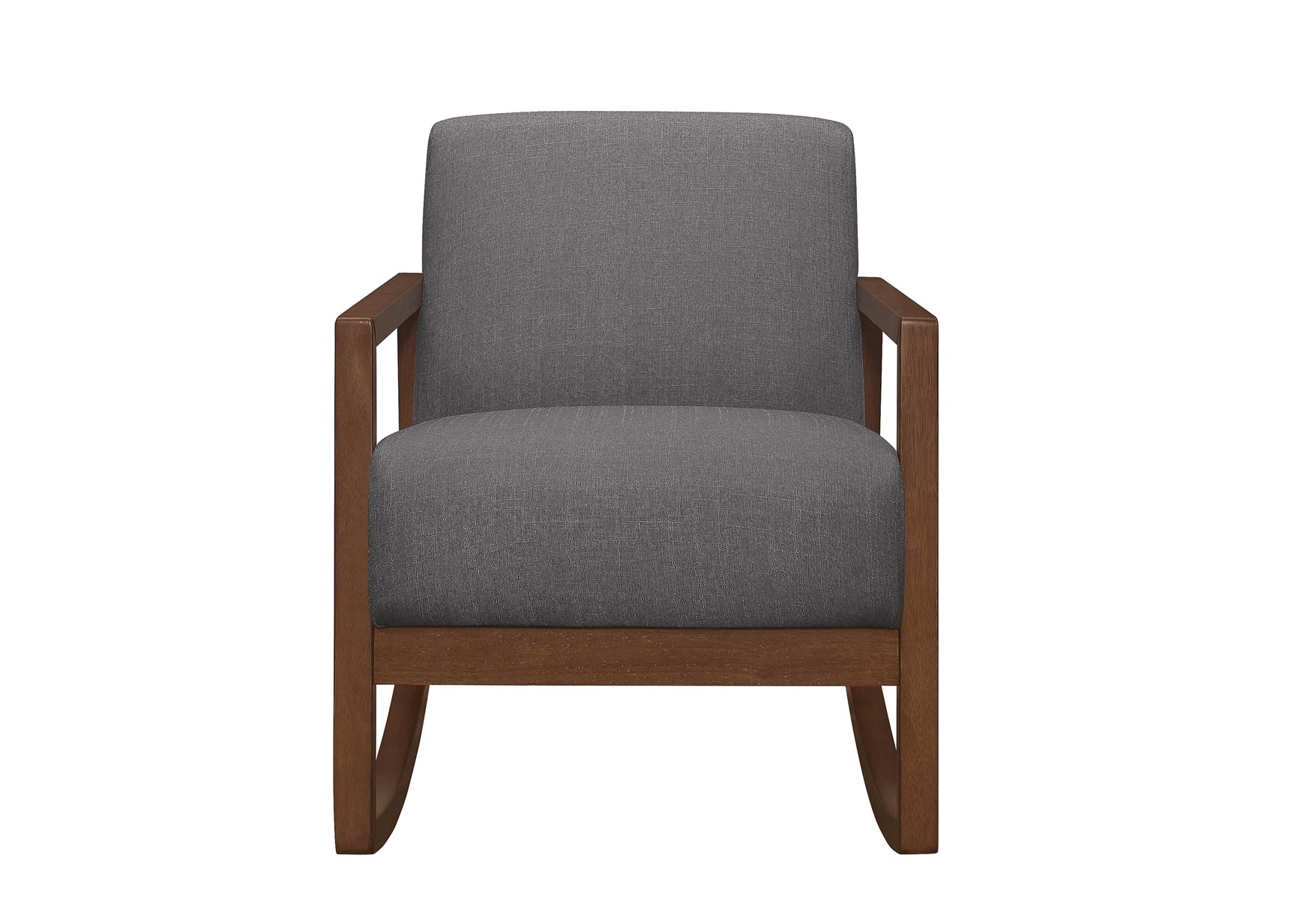 Horae Gray Rocker Accent Chair - Ornate Home