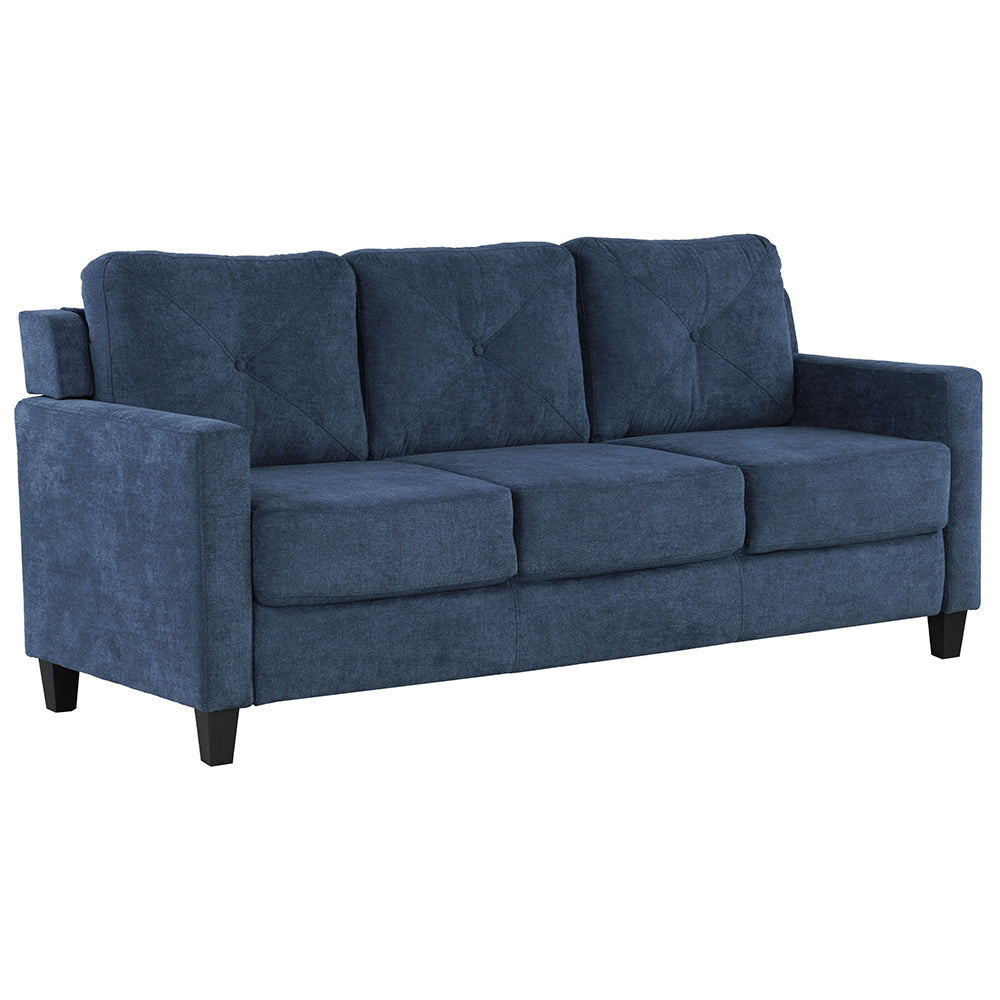 Horatio Navy Chenille Sofa - Ornate Home
