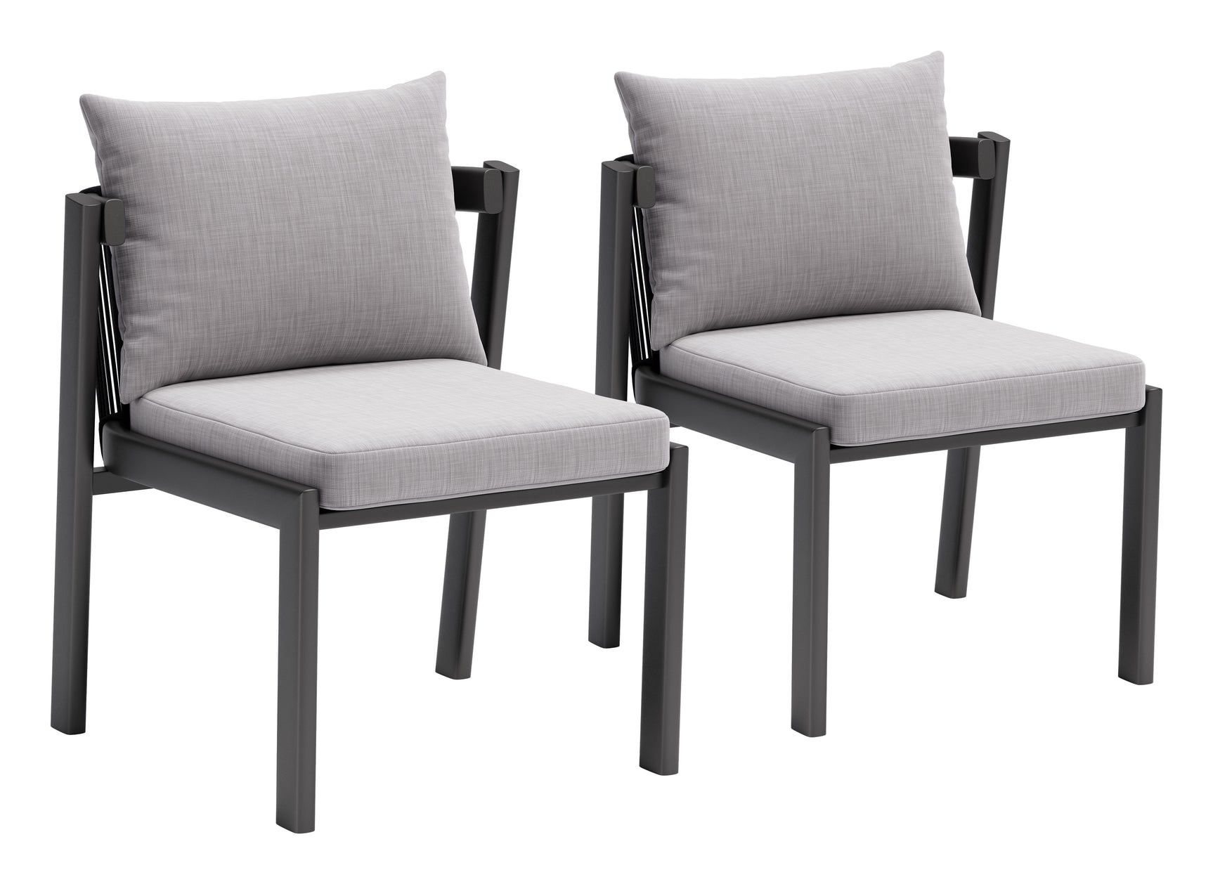 Horizon Gray Dining Chair (Set of 2) - Ornate Home