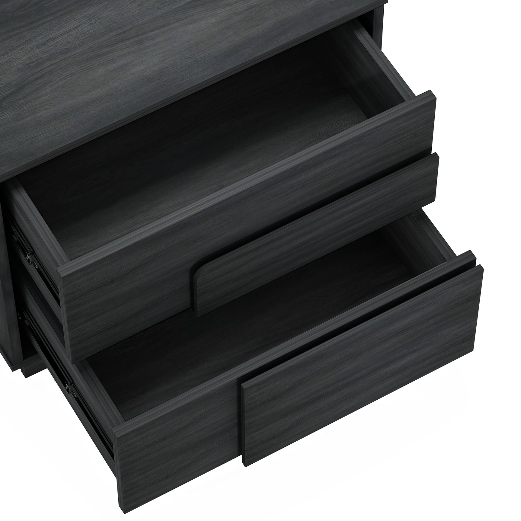 Horizon Nightstand in Charcoal Grey - Ornate Home