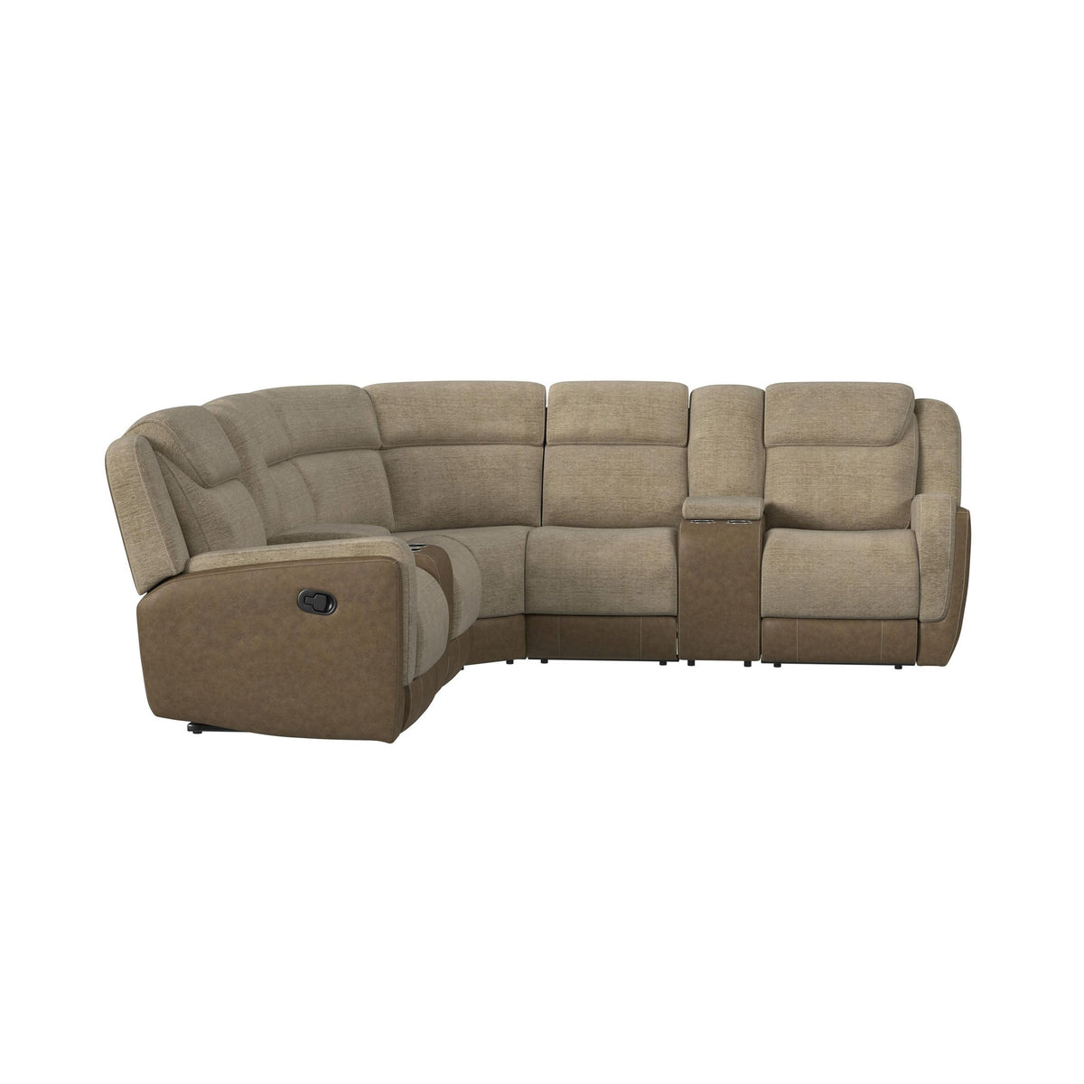 Hornet Rancho Beige 3-Piece Sectional - Ornate Home