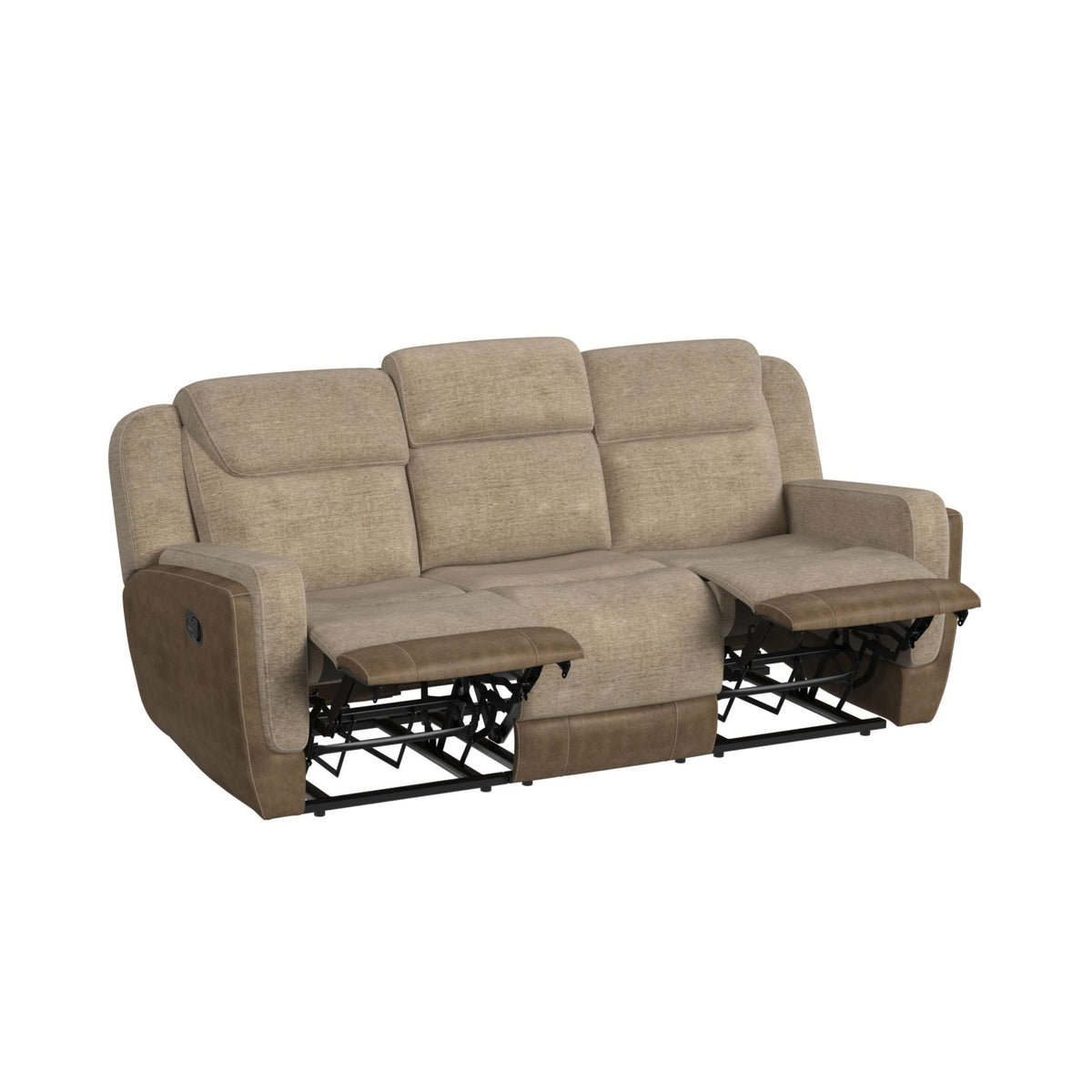 Hornet Rancho Beige Motion Sofa - Ornate Home