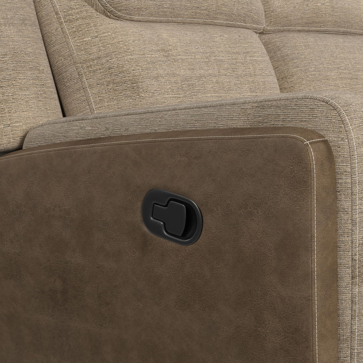 Hornet Rancho Beige Motion Sofa - Ornate Home