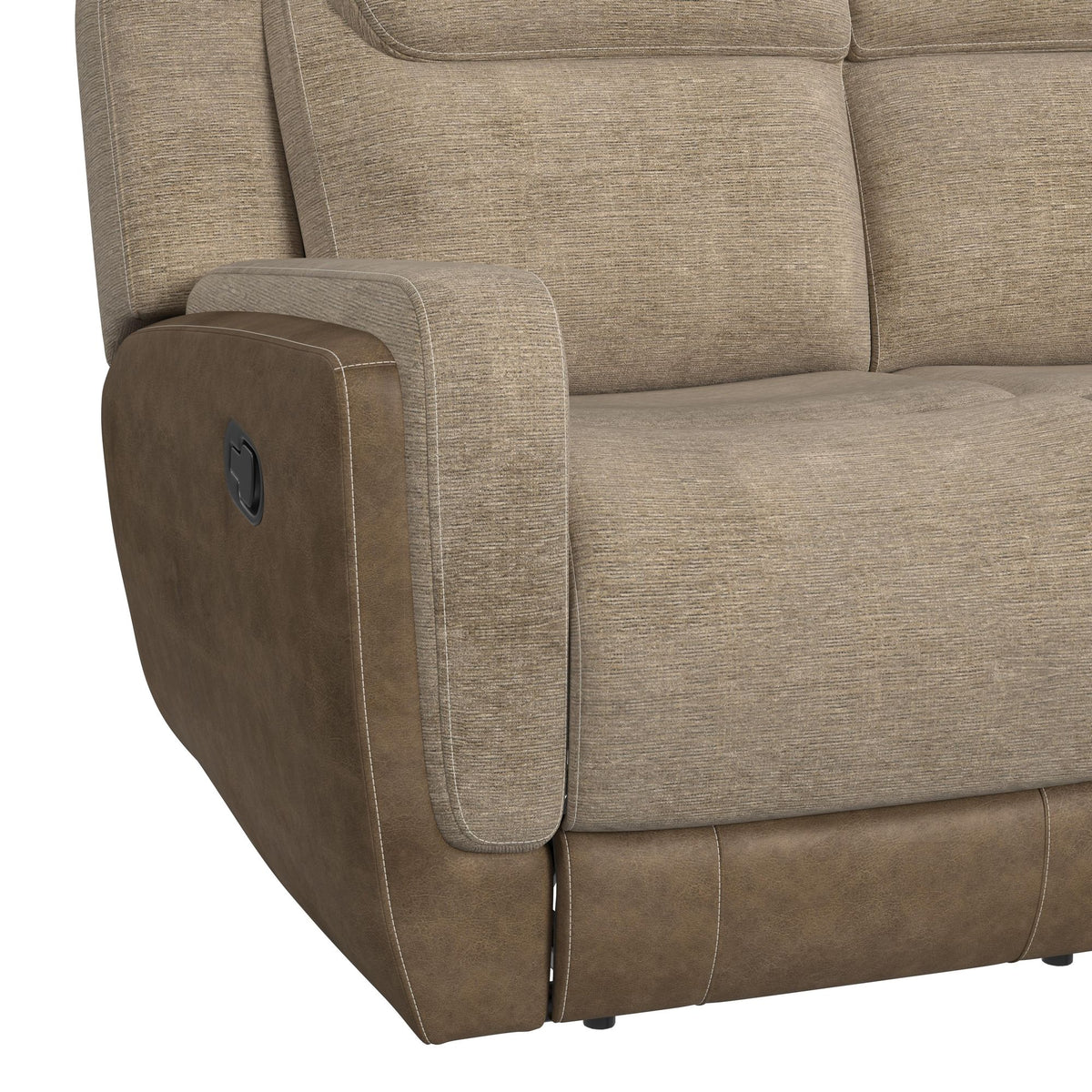 Hornet Rancho Beige Motion Sofa - Ornate Home