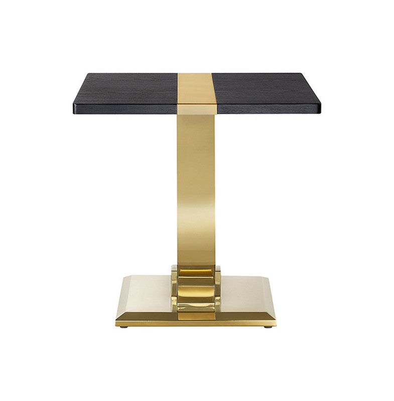 Horsham Gold/Black End Table
